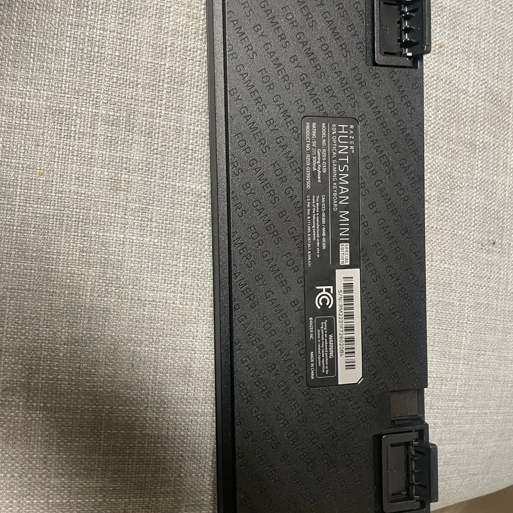 Razor huntsman mini keyboard